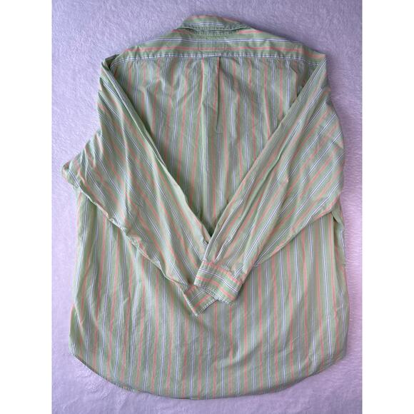 Ralph Lauren Classic Fit Mens Button Down Size 17 1/2 34/35 Long Sleeve Pony - Picture 6 of 6